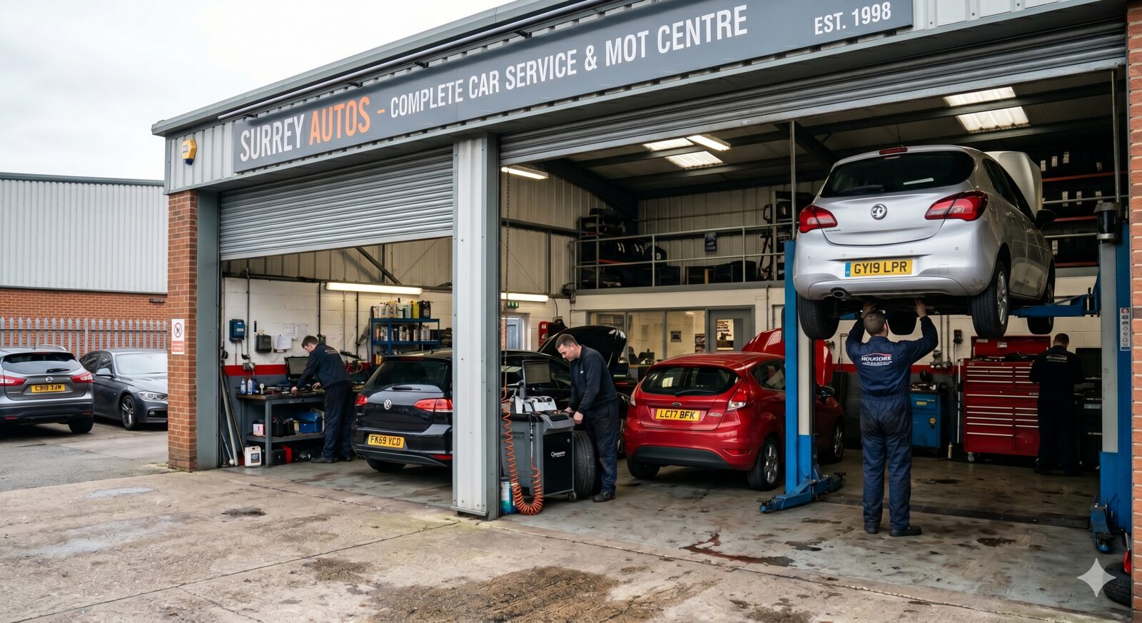Terms of service. — Surrey Autos MOT and servicing garage in West Molesey, Surrey